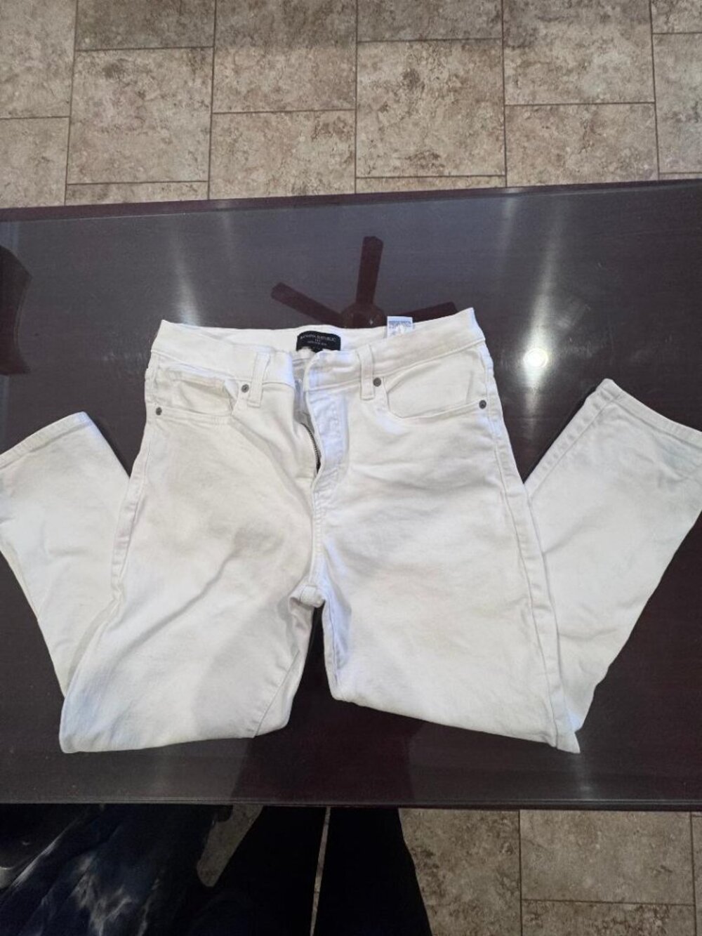 Banana Republic Factory White jeans size 30/10 Petite